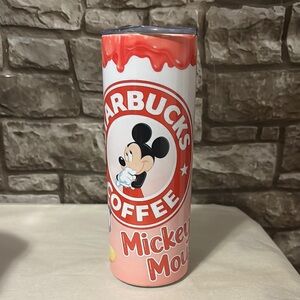 Starbucks Mickey Mouse Red Tumbler